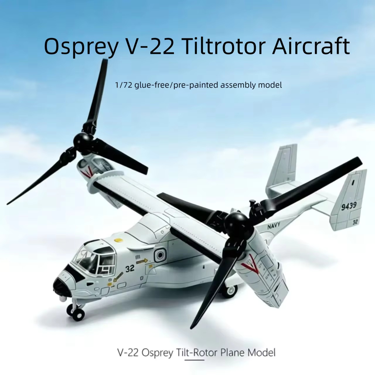 Jjrc Drone X12 - 1/72 Maßstab ABS-Kunststoff V-22 Osprey Tiltrotor