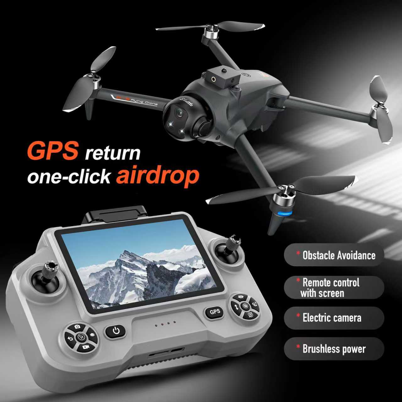 Jjrc Drone X12 - YL059 FPV GPS Quadcopter Drohne 8K