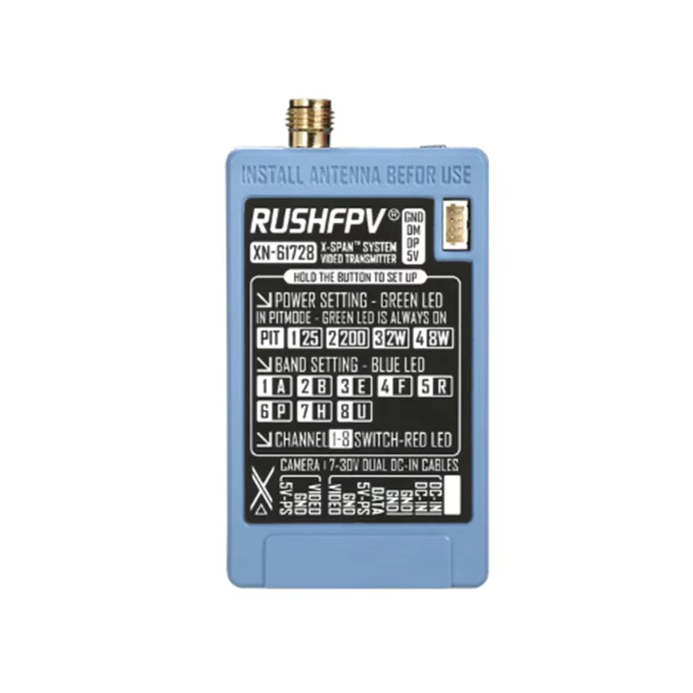 RUSHFPV 6.1‑7.2G 8W X61728 VTX – Drone Rc Toy Bewertung und Preis